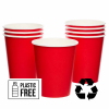 Red Eco-Friendly Paper Cups