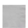 Silver Eco-Friendly Paper Napkins
