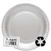 Silver Eco-Friendly Paper Plates