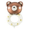 Teddy Bear Rattle Large Balloon