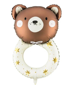 Teddy Bear Rattle Large Balloon