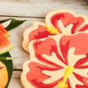 Hawaiian Tiki Tropical Flower Paper Party Napkins