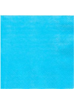 Turquoise Blue Eco-Friendly Paper Napkins