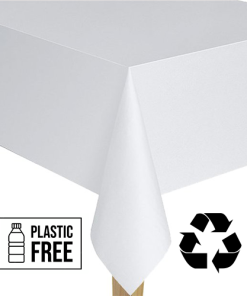 White Paper Eco-Friendly Tablecover