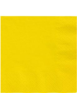 Yellow Eco-Friendly Paper Napkins