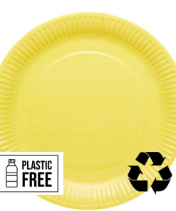 Yellow Eco-Friendly Paper Plates
