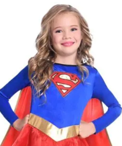Classic Supergirl Child Fancy Dress Costume
