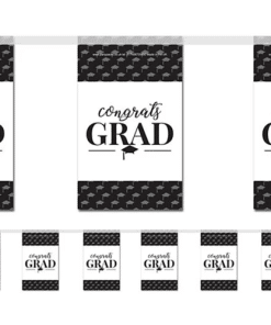 Mortar Board Graduation Bunting
