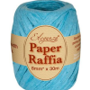 Turquoise Paper Raffia Ribbon