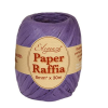 Purple Paper Raffia Ribbon