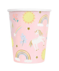 Unicorn & Rainbow Paper Cup