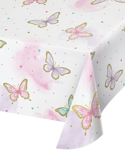Butterfly Shimmer Paper Tablecover