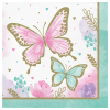 Butterfly Shimmer Party Napkins
