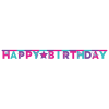 Gymnastics Party Birthday Banner