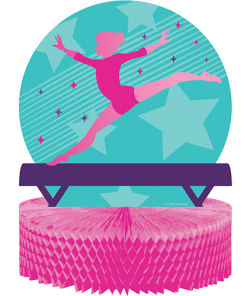 Gymnastics Party Honeycomb Centrepiece