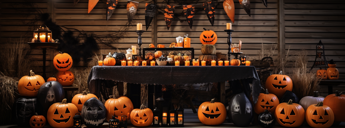 Halloween Party Decorations stylish cheap decorations transform your room hallway doors and tables