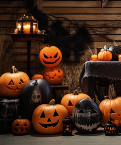 Halloween Pumpkins Decorations