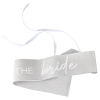 Silver The Bride Hen Party Sash