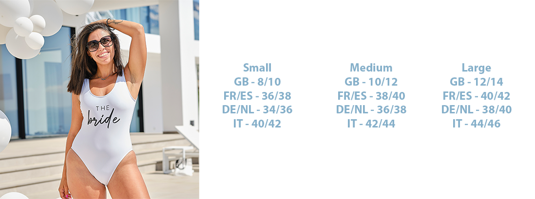 The Bride White Swimsuit