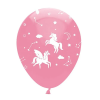 Unicorn Galaxy Printed Latex Balloons