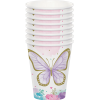 Butterfly Shimmer Paper Cups