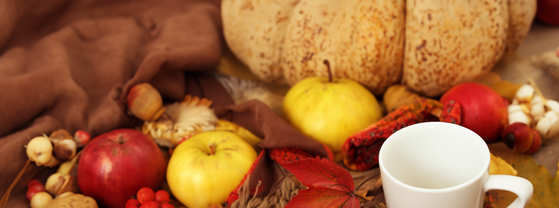 Autumn Hygge Decorations for the home, coffee table