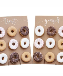 Rustic Country Doughnut Wall