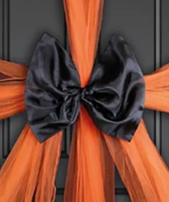 Halloween Door Bow