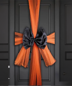 Halloween Door Bow