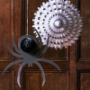 Halloween Honeycomb Spider & Web Decoration