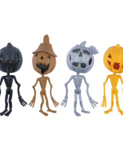 Halloween Squeezy Pumpkin Skeleton