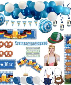 Oktoberfest Party Decorations and Fancy Dress Pack