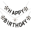 Customisable Happy Birthday Football Banner
