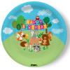 Woodland Animal Party Plates
