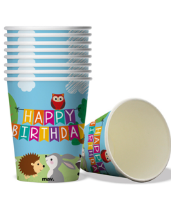Woodland Animal Party Cups