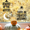 Trick or Treat Window Clings