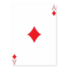 Ace of Diamonds Cardboard Cutout