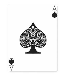 Ace of Spades Cardboard Cutout
