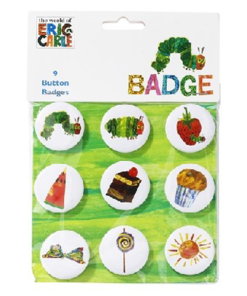 The Very Hungry Caterpillar Party Badges