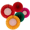Diwali Paper Fan Decorations