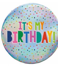 It's My Birthday Rainbow Badge