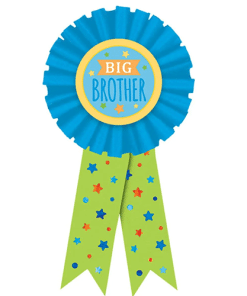 Big Brother Rosette Badge