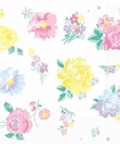 Spring Flowers Paper Napkins