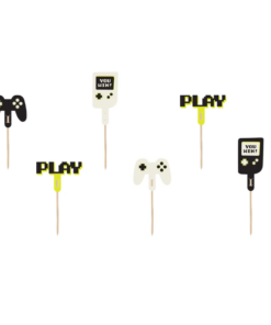 Gaming Cupcake & Sandwich Picks