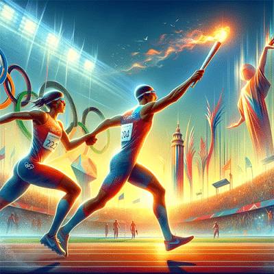 Olympics 2024 Paris Party Decorations, Bunting & Flags