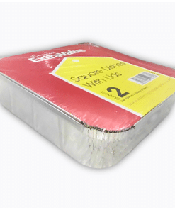 Square Foil Takeaway Containers With Lids