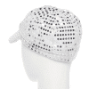 Silver Sequin Disco Hat