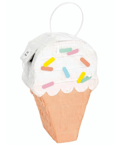 Ice Cream Cone Shaped Mini Pinata