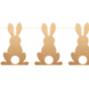 Bunny Themed Paper Garland - 1.78m