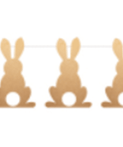 Bunny Themed Paper Garland - 1.78m